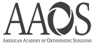 American Academy of Orthopaedic Surgeons (AAOS) — fellow membership logo.